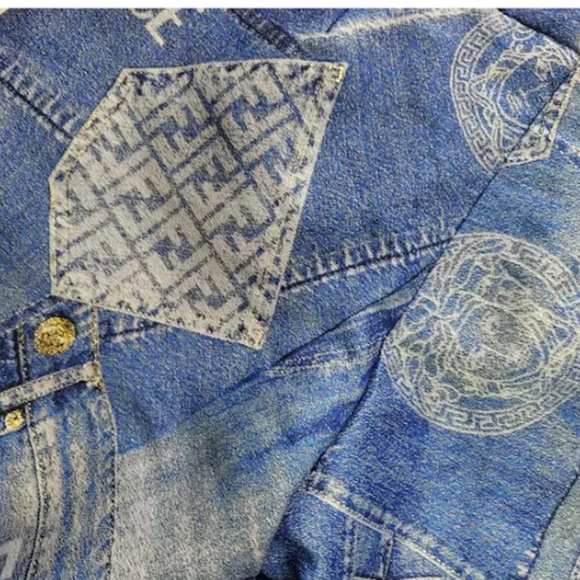 Denim fendace jeans - Picture 5 of 7